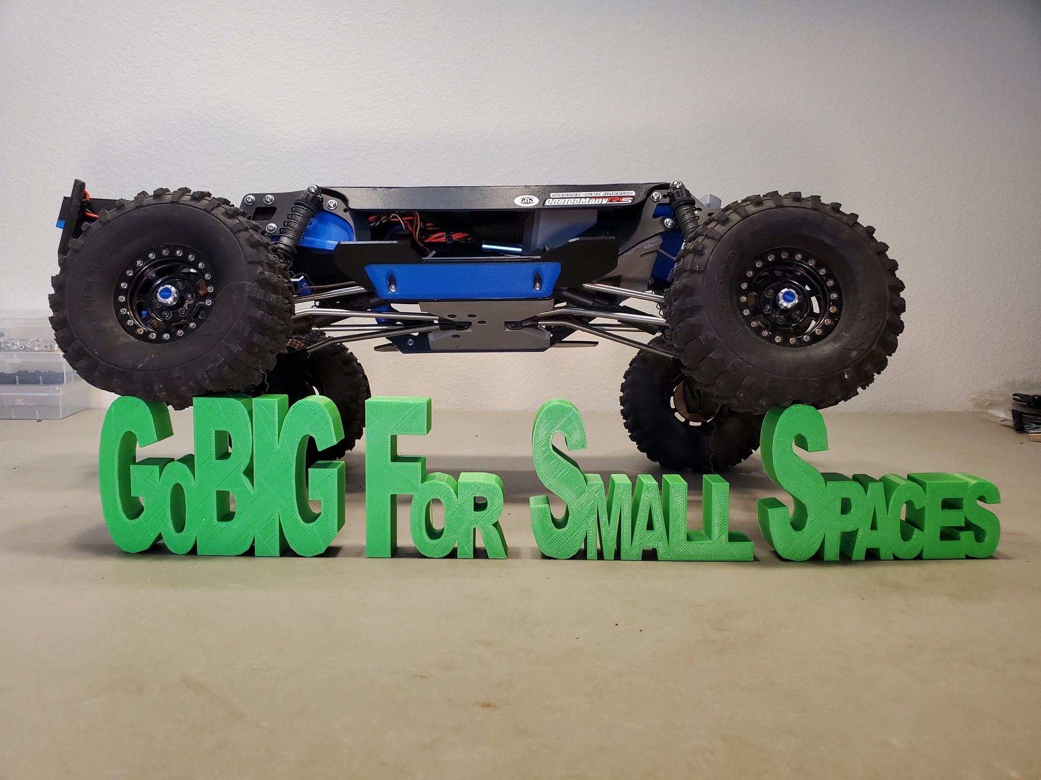 The actual BIGCrawler BarNone inspection vehicle developed by Scot Baker